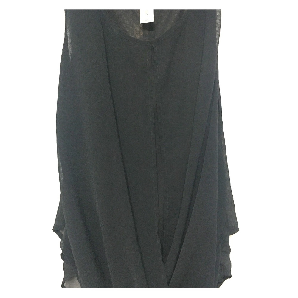 Black Layered Blouse